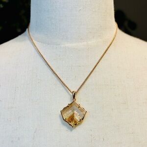 Kendra Scott Arlet Rose Gold Pendant Necklace